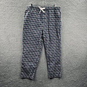 Vineyard‎ Vines Pajama Pants Mens XL Blue Christmas Whale Tree Holiday Lounge